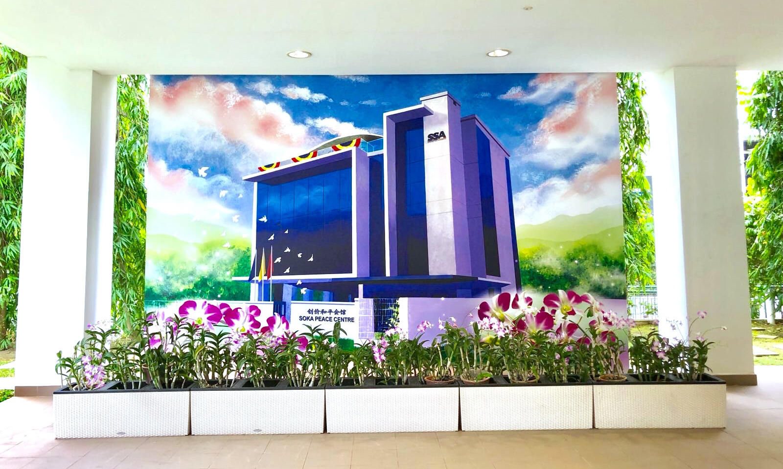 Wall Mural Photo Taking